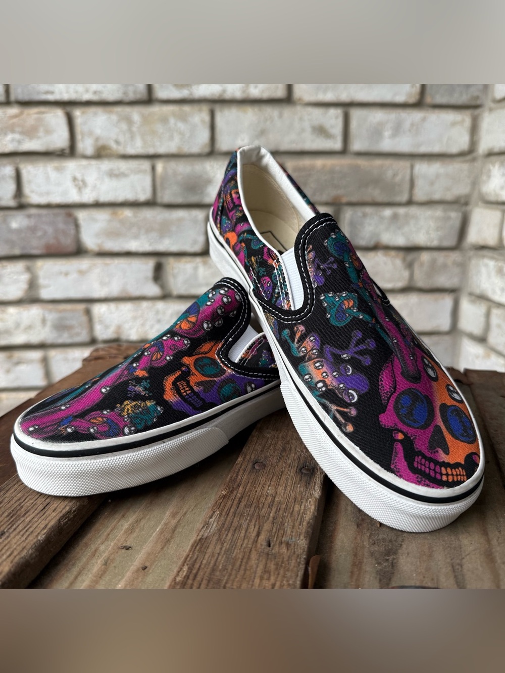 Vans Slip-On Trippy Dip Sneaker Tennis Shoe